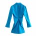 lapel single-breasted long-sleeved shirt dress nihaostyles clothing wholesale NSAM82617