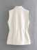 lapel pocket decorative drawstring woolen vest nihaostyles clothing wholesale NSAM82620