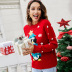 round neck long-sleeved sequined pullover animal sweater nihaostyles wholesale Christmas costumes NSYH82646