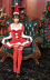 short-sleeved Christmas costume set nihaostyles wholesale Christmas costumes NSPIS82714