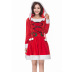 long sleeve Christmas princess dress nihaostyles wholesale Christmas costumes NSPIS82717