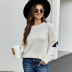 autumn and winter round neck knitted sweater nihaostyles wholesale clothing NSYH82725