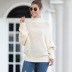high neck thick line bat sleeve sweater nihaostyles wholesale clothing NSMMY82816