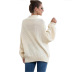 high neck thick line bat sleeve sweater nihaostyles wholesale clothing NSMMY82816