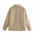 autumn lapel lamb jacket nihaostyles wholesale clothing NSAM82856