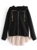women s stitching with zipper hooded coat nihaostyles wholesale clothing NSAM82859