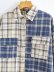 autumn color matching plaid shirt jacket nihaostyles wholesale clothing NSAM82860