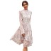 long-sleeved print casual dress nihaostyles wholesale clothes NSKAN87579
