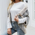  fur collar tassel knitted cardigan nihaostyles clothing wholesale NSMMY90329