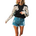 Leopard Print Elastic Sweater NSWNY90725