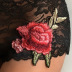 Flower Embroidery Lace Trim Hollow Sexy Panties NSMDS90933