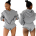 long-sleeved hooded sweatshirt casual suit nihaostyles wholesale clothes NSQMD91042