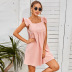 loose solid color dress nihaostyles wholesale clothes NSAL91157
