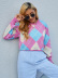 Loose Hedging Long Sleeve Round Neck Knitted Sweater nihaostyles wholesale clothes NSJM91288