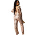 sequins feathers slim jumpsuit nihaostyles wholesale clothes NSCYF91654