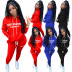 letter printing hooded sweatshirt two-piece set nihaostyles wholesale clothing NSWT91965
