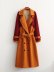 winter long-sleeved lapel color matching belted coat nihaostyles wholesale clothing NSAM92037