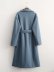 winter long-sleeved lapel belted coat nihaostyles wholesale clothing NSAM92043