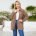 autumn plus size long-sleeved shirt jacket nihaostyles wholesale clothing NSJR92505