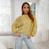 hollow knitted long-sleeved sweater nihaostyles wholesale clothes NSGYX92861