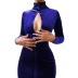 Slim sexy hollow dress nihaostyles wholesale clothes NSLGY92971