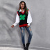 autumn four-leaf clover knitted sweater vest nihaostyles wholesale clothing NSGBS93020