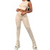 Solid Color Sleeveless High Neck Vest Trousers 2 Piece Set NSKFE93263