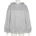 long-sleeved drawstring loose hoodie nihaostyles clothing wholesale NSSS94757