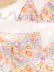 floral print strappy hanging neck drawstring three-piece swimwear nihaostyles clothing wholesale NSFPP95020