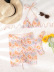 floral print strappy hanging neck drawstring three-piece swimwear nihaostyles clothing wholesale NSFPP95020