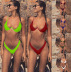 sexy solid color steel support split bikini swimsuit two-piece set nihaostyles wholesale clothing NSCMB95362