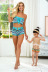 striped hollow stitching split beach bikini swimsuit two-piece set nihaostyles wholesale clothing NSYZT95699