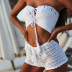 sexy hollow bikini split swimsuit two-piece set nihaostyles wholesale clothing NSYZT95704