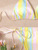 Color Stripe Print Bikini NSFPP96208