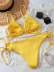 Pit Strip Chest Strap High Waist Bikini NSFPP96214