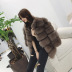 faux fox fur slim coat nihaostyles clothing wholesale NSXSJ96491
