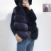 faux fox fur mid-length slim sleeveless stitching jacket nihaostyles clothing wholesale NSXSJ96509