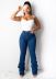 Plus Size Long Jeans NSWL97143