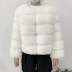 faux fur coat stitching cropped coat nihaostyles clothing wholesale NSXWY97165