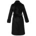 faux fur coat with belt nihaostyles clothing wholesale NSXWY97422