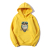 Hooded Cute Owl Print Long-Sleeved Fleece Sweatshirt NSYAY100955