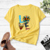 Love Printed Casual Short-Sleeved T-Shirt NSYAY100942