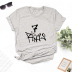 Round Neck Letter Printed Short-Sleeved T-Shirt NSYAY100936