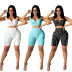 Slim-Fit Camisole Shorts 2 Piece Lounge Set NSQYT98201