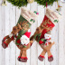 Christmas Stocking Santa Snowman Riding Deer Gifts Bag at least two nihaostyles wholesale Christmas costumes NSCYH88240