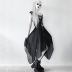 Diablo Style Irregular Mesh With Zipper Dress NSGYB98468