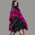 Diablo Style Long-Sleeved Jacquard Sweater NSGYB98536