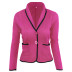 solid color suit jacket nihaostyles clothing wholesale NSYYF88568