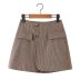 autumn short A-line woolen skirt nihaostyles wholesale clothing NSAM88655