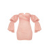 sexy slim one-line neck raglan tube top dress nihaostyles wholesale clothing NSDMS88891